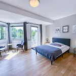 Stadtwald Langzeit-apartment - Kueche - Waschmaschine - S-bahn Direkt Appartement Essen