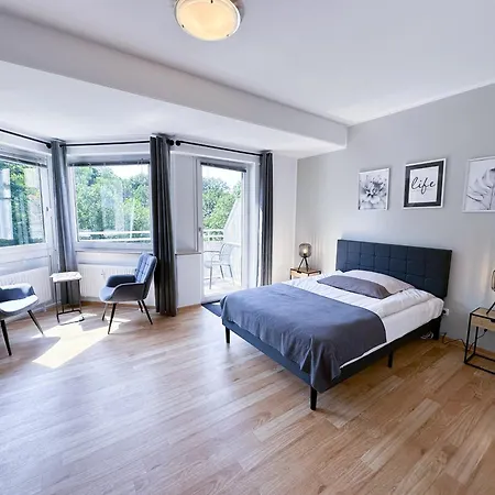 Stadtwald Langzeit-apartment - Kueche - Waschmaschine - S-bahn Direkt * Essen