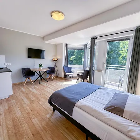 Stadtwald Langzeit-apartment - Kueche - Waschmaschine - S-bahn Direkt Appartement *