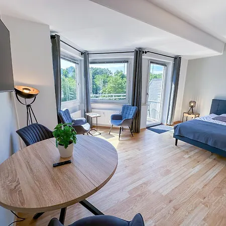 Apartmán Stadtwald Langzeit-apartment - Kueche - Waschmaschine - S-bahn Direkt Essen