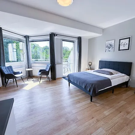 Apartmán Stadtwald Langzeit-apartment - Kueche - Waschmaschine - S-bahn Direkt *