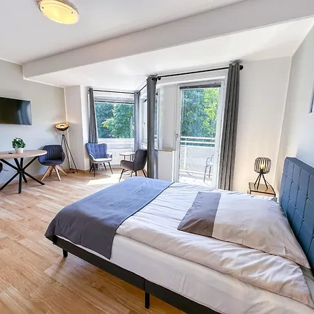 Apartmán Stadtwald Langzeit-apartment - Kueche - Waschmaschine - S-bahn Direkt *