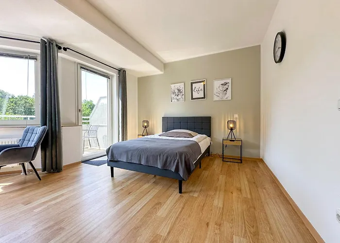 Stadtwald Langzeit-apartment - Kueche - Waschmaschine - S-bahn Direkt Apartment