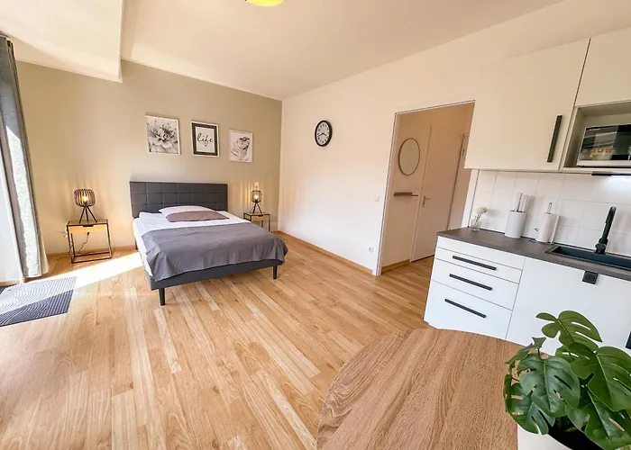 Stadtwald Langzeit-apartment - Küche - Waschmaschine - S-bahn Direkt Apartamento Essen