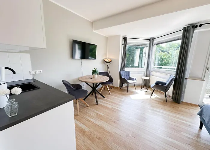 Stadtwald Langzeit-apartment - Kueche - Waschmaschine - S-bahn Direkt Apartment *