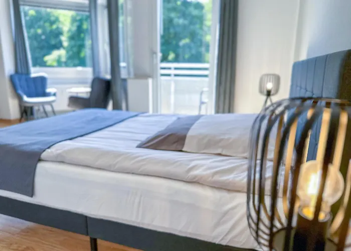 Apartment Stadtwald Langzeit-apartment - Kueche - Waschmaschine - S-bahn Direkt *