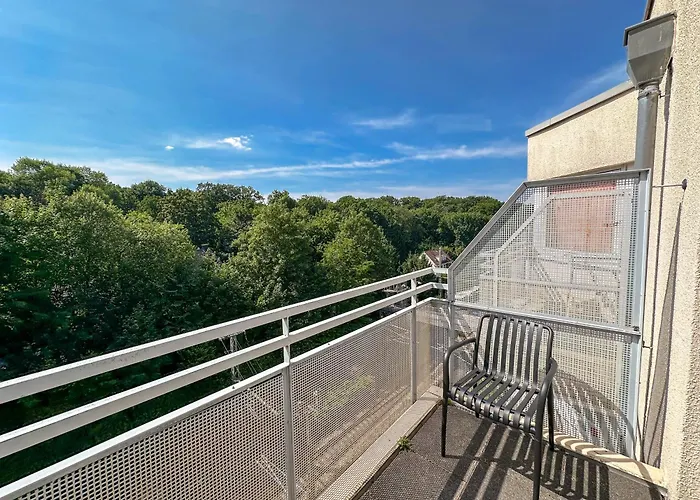 Stadtwald Langzeit-apartment - Kueche - Waschmaschine - S-bahn Direkt Apartment Essen